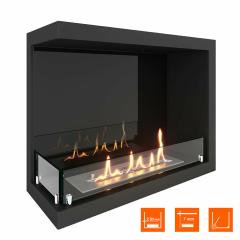 Fireplace Steelheat 600 левый Стекло Стемалит