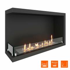 Fireplace Steelheat 800 левый Стекло