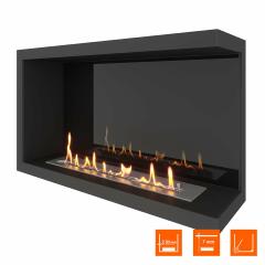 Fireplace Steelheat 800 правый Стемалит