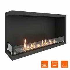 Fireplace Steelheat 900 левый Стекло