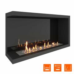 Fireplace Steelheat 900 левый Стемалит
