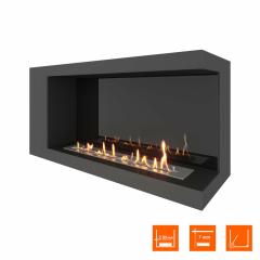 Fireplace Steelheat LONG 1000 правый Стемалит