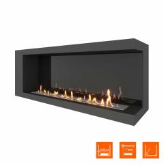 Fireplace Steelheat LONG 1300 правый Стемалит