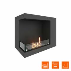 Fireplace Steelheat LONG 600 левый Стекло
