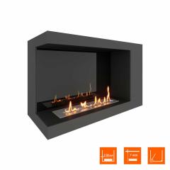 Fireplace Steelheat LONG 800 левый Стемалит