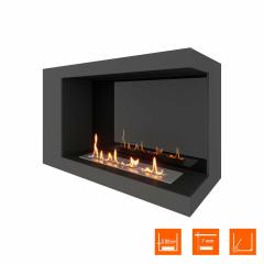 Fireplace Steelheat LONG 800 правый Стемалит