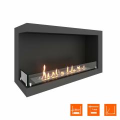 Fireplace Steelheat ONE 1000 левый Стекло