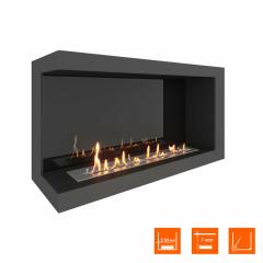 Fireplace Steelheat ONE 1000 левый Стемалит