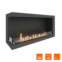 Fireplace Steelheat ONE 1100 левый Стекло