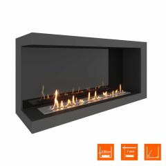 Fireplace Steelheat ONE 1100 левый Стемалит