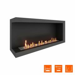 Fireplace Steelheat ONE 1200 левый Стандарт