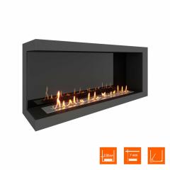 Fireplace Steelheat ONE 1200 левый Стемалит
