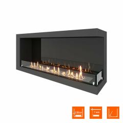 Fireplace Steelheat ONE 1200 правый Стекло Стемалит