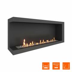 Fireplace Steelheat ONE 1300 левый Стандарт