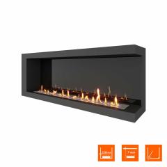 Fireplace Steelheat ONE 1400 правый Стемалит