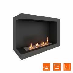 Fireplace Steelheat ONE 800 левый Стандарт