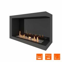 Fireplace Steelheat ONE 900 правый Стемалит