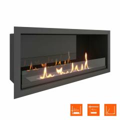 Fireplace Steelheat 700 Small Стекло Стемалит