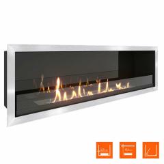 Fireplace Steelheat LEADER-SH 1000 Small Стекло Стемалит
