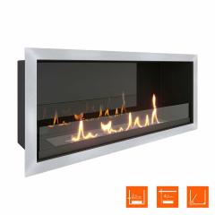 Fireplace Steelheat LEADER-SH 700 Small Стекло Стемалит