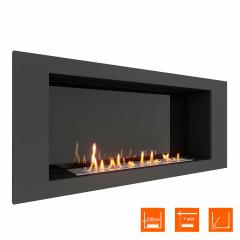 Fireplace Steelheat LONG 1200 Стемалит