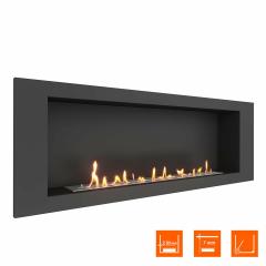 Fireplace Steelheat LONG 1500 Стандарт