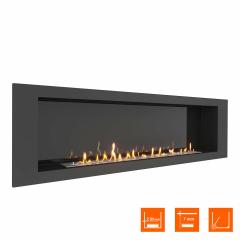 Fireplace Steelheat LONG 1800 Стемалит