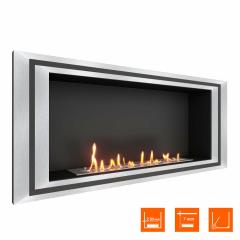 Fireplace Steelheat LONG-D 1200 Стандарт