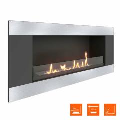 Fireplace Steelheat LONG-H 900 Small Стекло