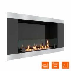 Fireplace Steelheat LONG-H 900 Стекло Стемалит