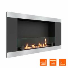 Fireplace Steelheat LONG-H 900 Стекло