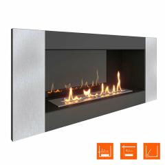 Fireplace Steelheat LONG-V 900 Small Стемалит