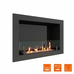 Fireplace Steelheat ONE 800 Стекло Стемалит