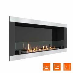 Fireplace Steelheat ONE-H 1100 Стекло Стемалит