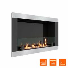 Fireplace Steelheat ONE-H 800 Стекло Стемалит