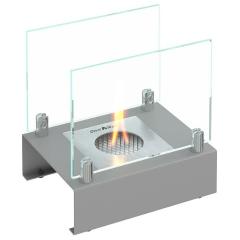 Fireplace Steelheat ALBA серый