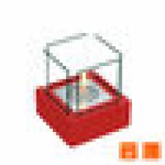 Fireplace Steelheat красный