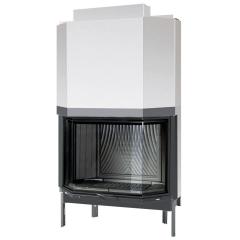 Fireplace Supra CRISTAL 411 B N