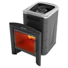 Fireplace Tmf Компакт Inox Витра