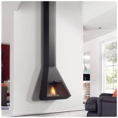 Fireplace Traforart Arion со стеклом