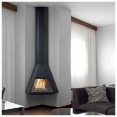 Fireplace Traforart Arion подвесной черный