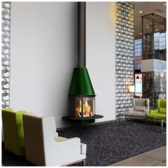 Fireplace Traforart Arlet подвесной RAL