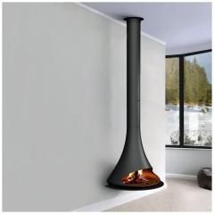 Fireplace Traforart Doria фронт. односторонний черный