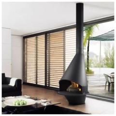 Fireplace Traforart Oviedo чёрный
