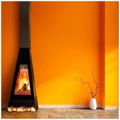 Fireplace Traforart Toscana черный