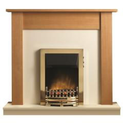 Fireplace Valor Medway Mantle Set Oak