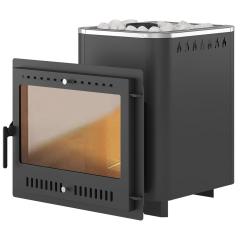 Fireplace Везувий Русичъ Антрацит 16 Панорама