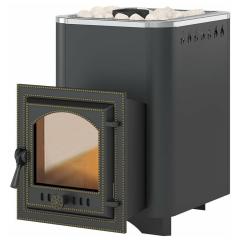 Fireplace Везувий Стальная для бани/сауны на дровах Русичъ Антрацит 16 210