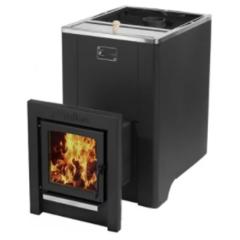 Fireplace Вулкан Эльбрус с баком 20 Тоннель Стекло