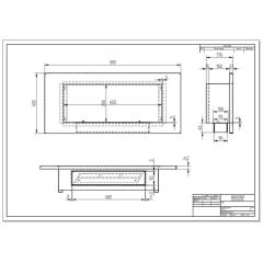 Fireplace Zefire Elliot 900
